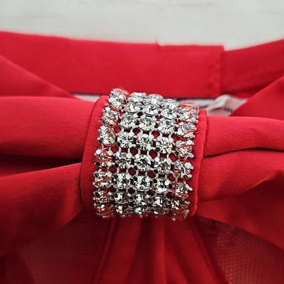 Victoria's Secret Women's Underwire Push-Up Without Padding Bow Bra Red 34DDD - Picture 15 of 16